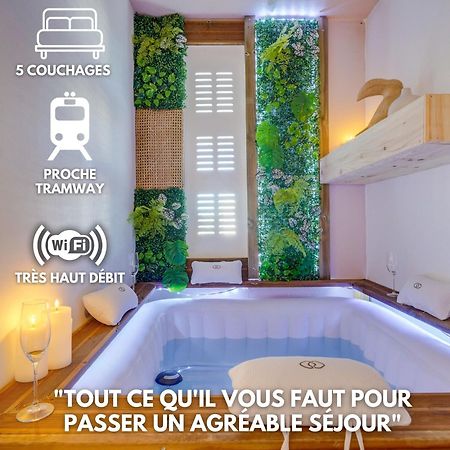 Fridhome Jacuzzi Parking Wifi Fibre 2Min Tram Брюж Экстерьер фото